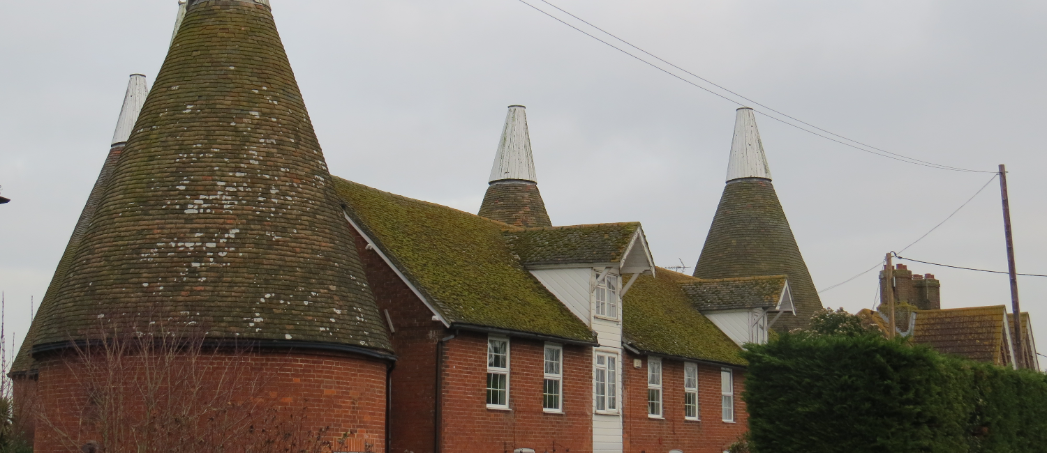 Faversham Oast house building